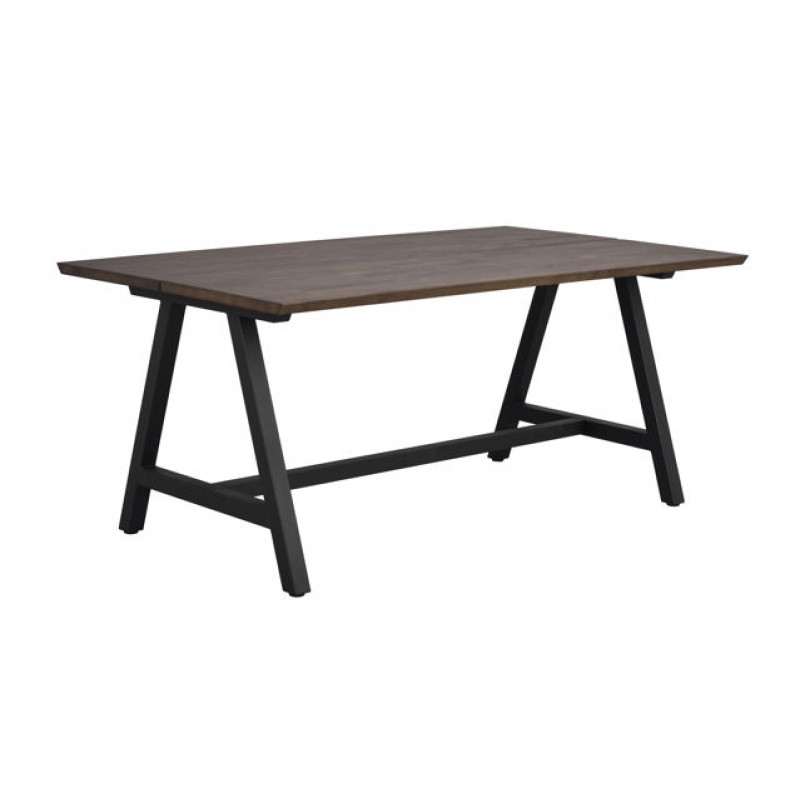 RO Carradale Extending Dining Table A 170x100 Brown/Black